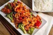 L. Chicken W. Garlic Sauce