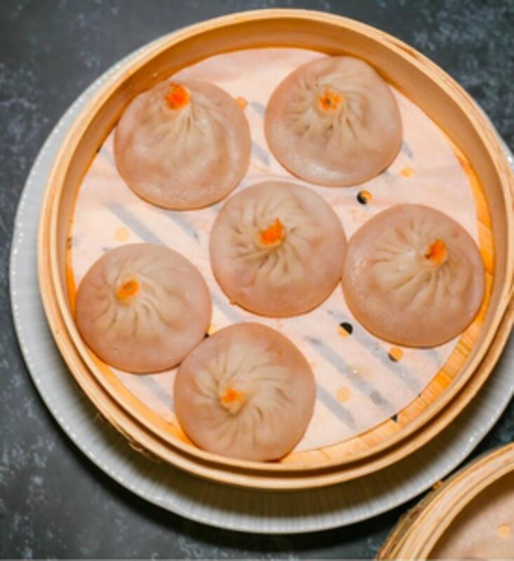 Steam Crab Meat Pork Soup Dumplings(6)