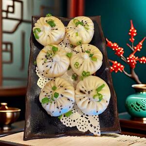 Pan Fried Pork Bun(4)