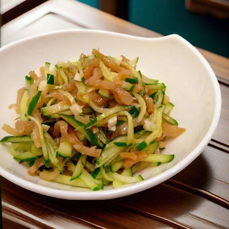 Jellyfish Salad With Cucumber