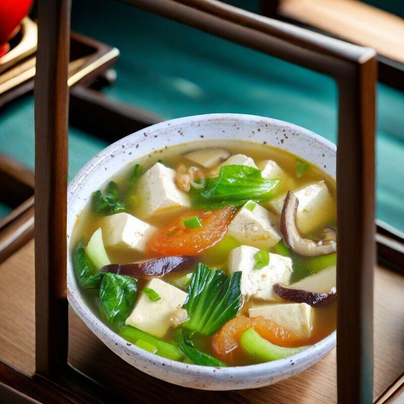 Vegetable Tofu Soup