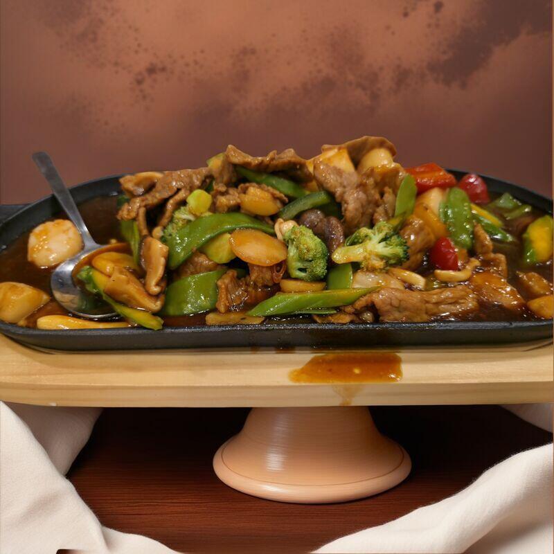 Sizzling Scallop N Beef
