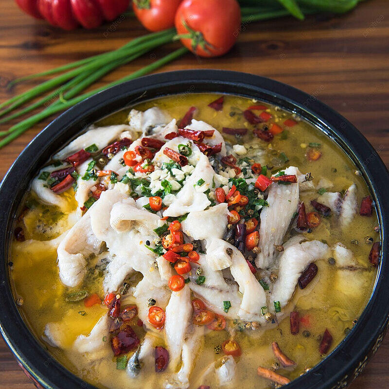 Pickled Vegetable N Fish Fillet Soup