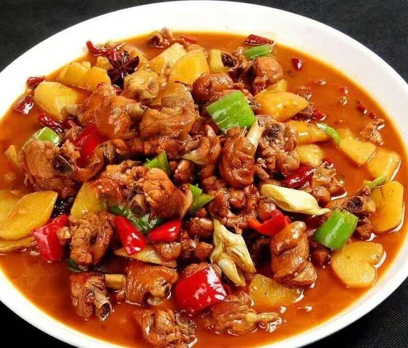 Spicy Big Plate Chicken