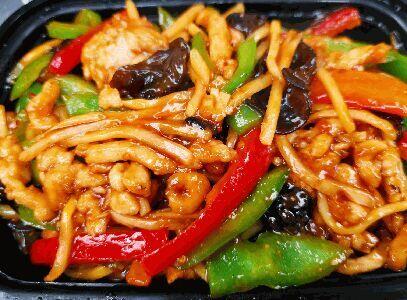 Shredded Chicken W. Garlic Sauce
