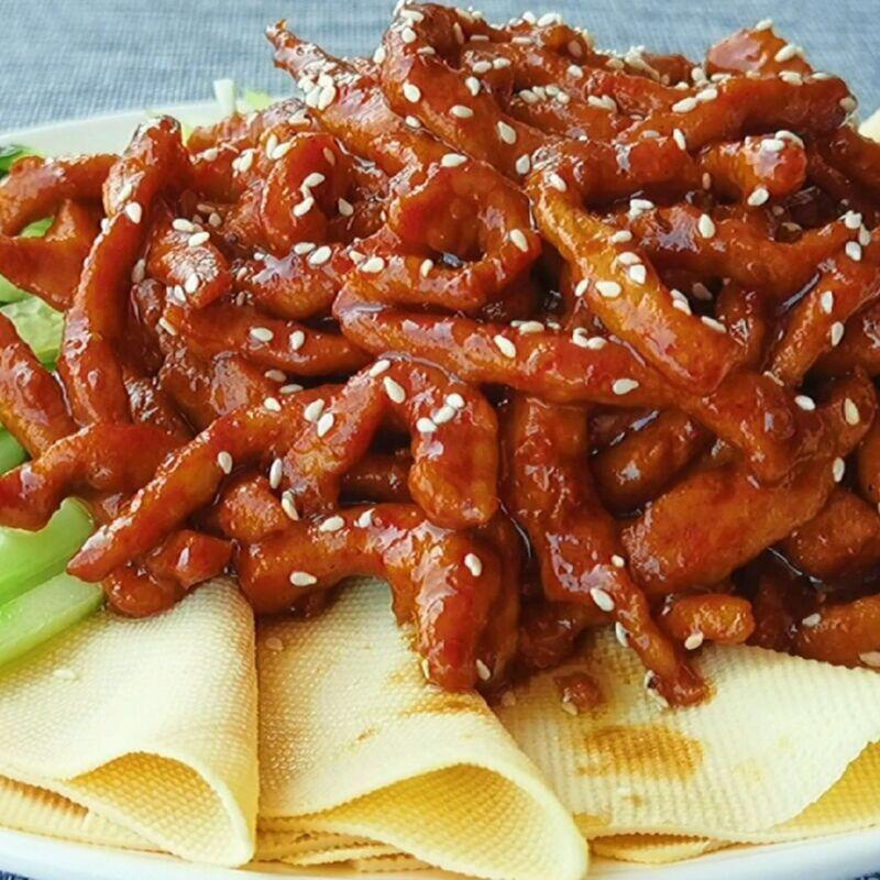 Shredded Pork In Sweet Bean Sauce