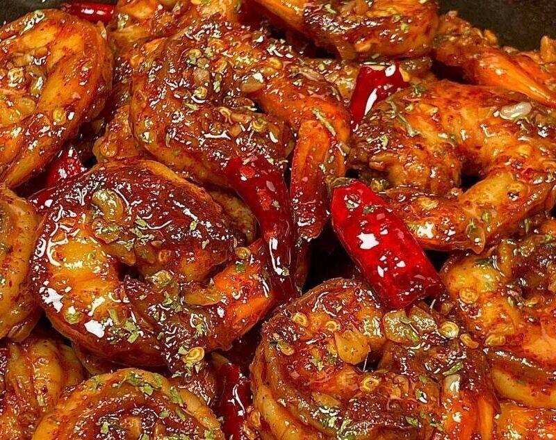 King Prawn In Xo Sauce