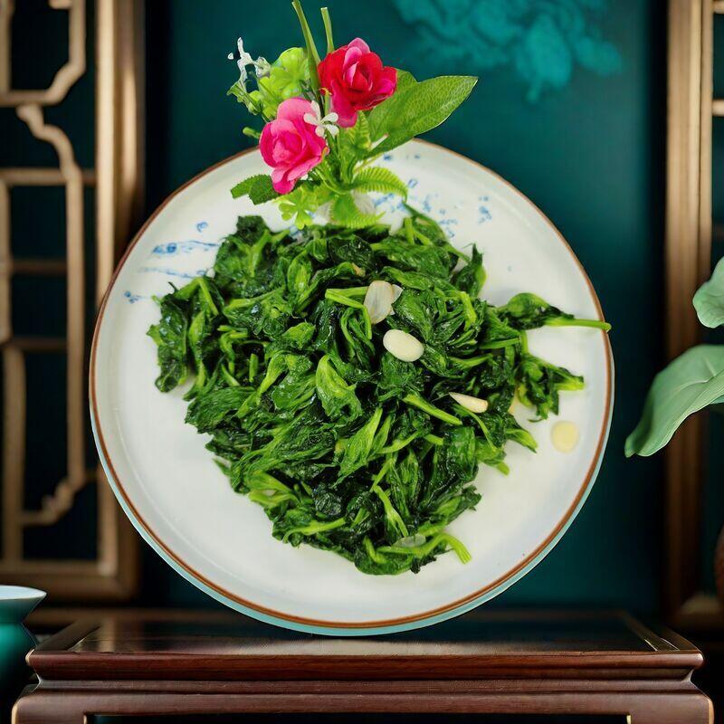 Sauteed Snow Pea Leaves