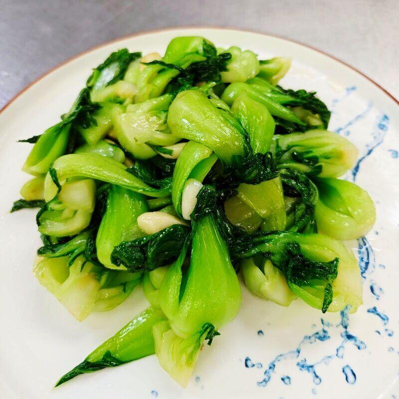 Sauteed Shanghai Bokchoy Tips