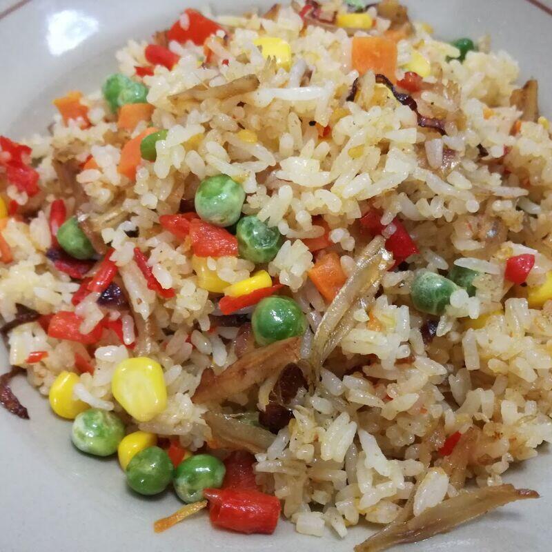 Fried Rice W. Shredded Duck