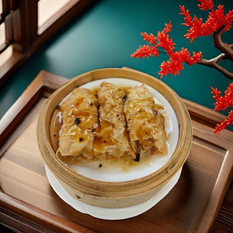 Pork N Shrimp Curd Skin Roll(3)