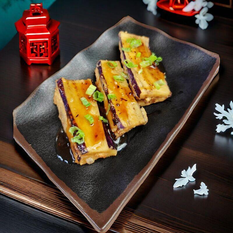 Eggplant Stuffed W. Shrimp Paste(3)