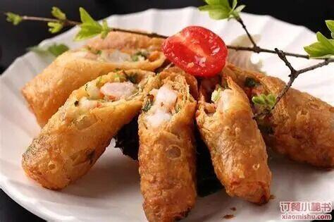 Cryspy Taro Shrimp Roll