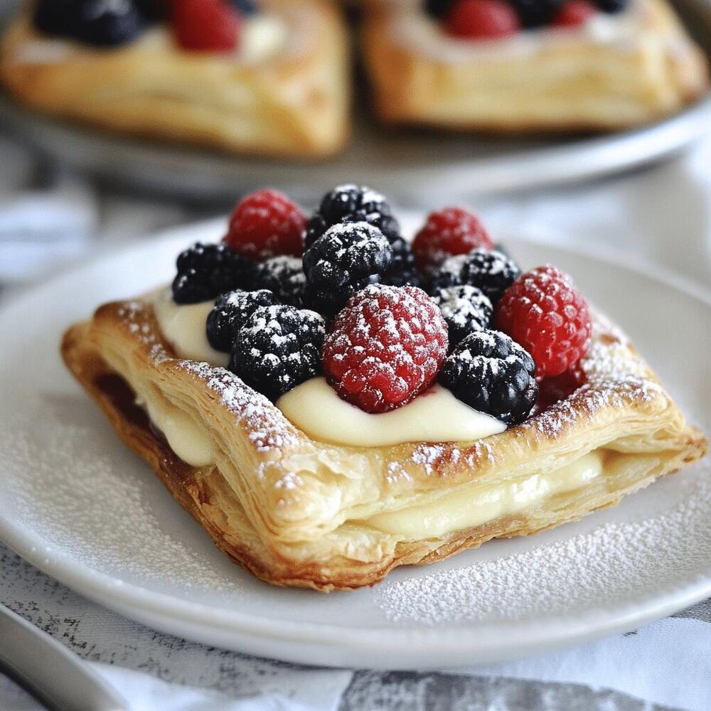 French Style Fruit Puffs