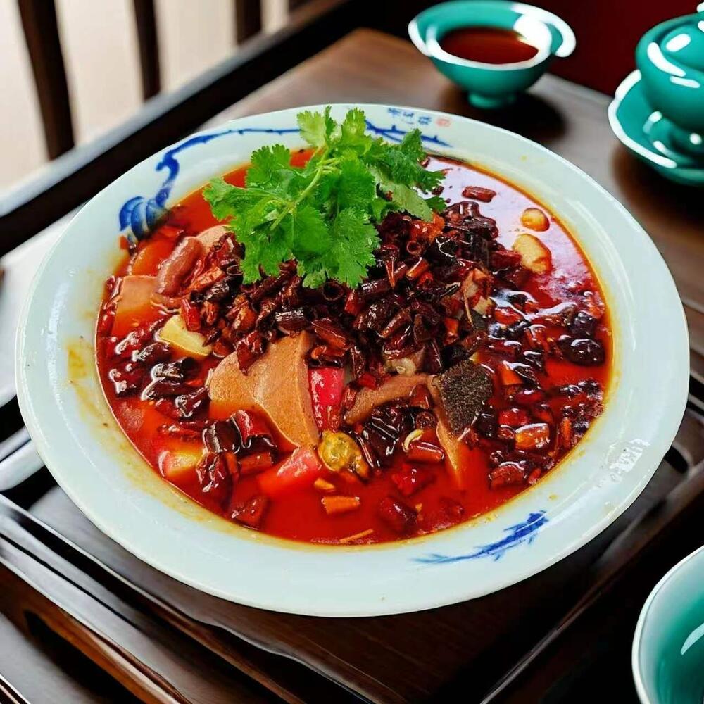 Seafood in Spicy Chili Soup