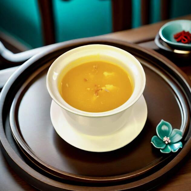 Slice Fish in pumpkin Soup
